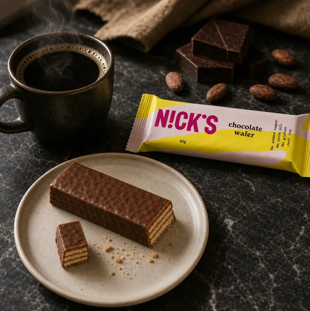 Wafelek Czekoladowy 35g – Nick’s