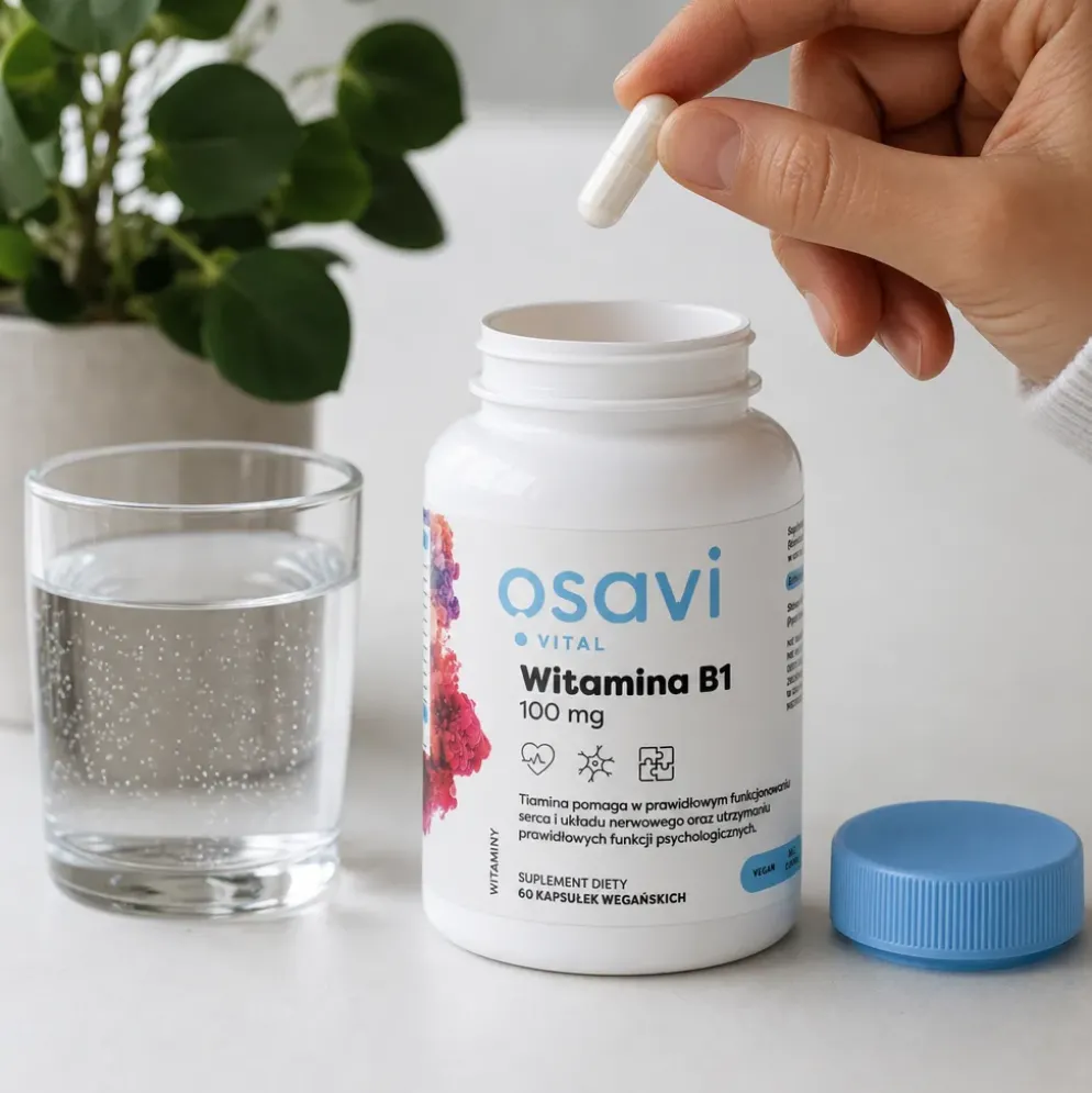 Witamina B1 100mg 60 kaps. – Osavi