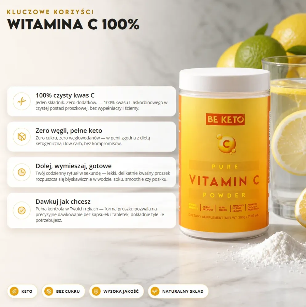 Witamina C 100% – BeKeto
