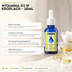 Witamina D3 w Kroplach 30ml – BeKeto