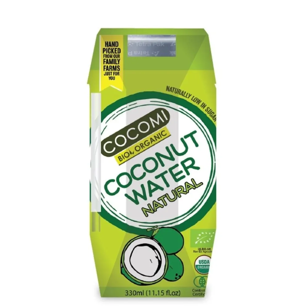 Woda Kokosowa Naturalna BIO 330ml – COCOMI