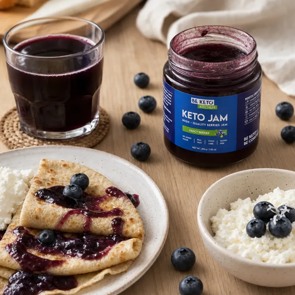ZESTAW Dżem Keto – Fajna Jagoda 6 x 200g – Beketo