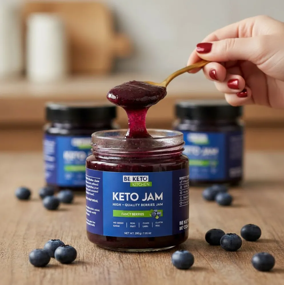 ZESTAW Dżem Keto – Fajna Jagoda 6 x 200g – Beketo
