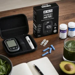 Zestaw Startowy GluKeto Meter do Pomiaru Glukozy i Ketonów – BeKeto