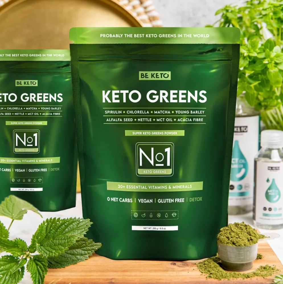 Zielony Koktajl Greens Keto 250g – BeKeto