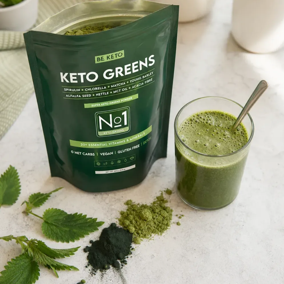 Zielony Koktajl Greens Keto 250g – BeKeto